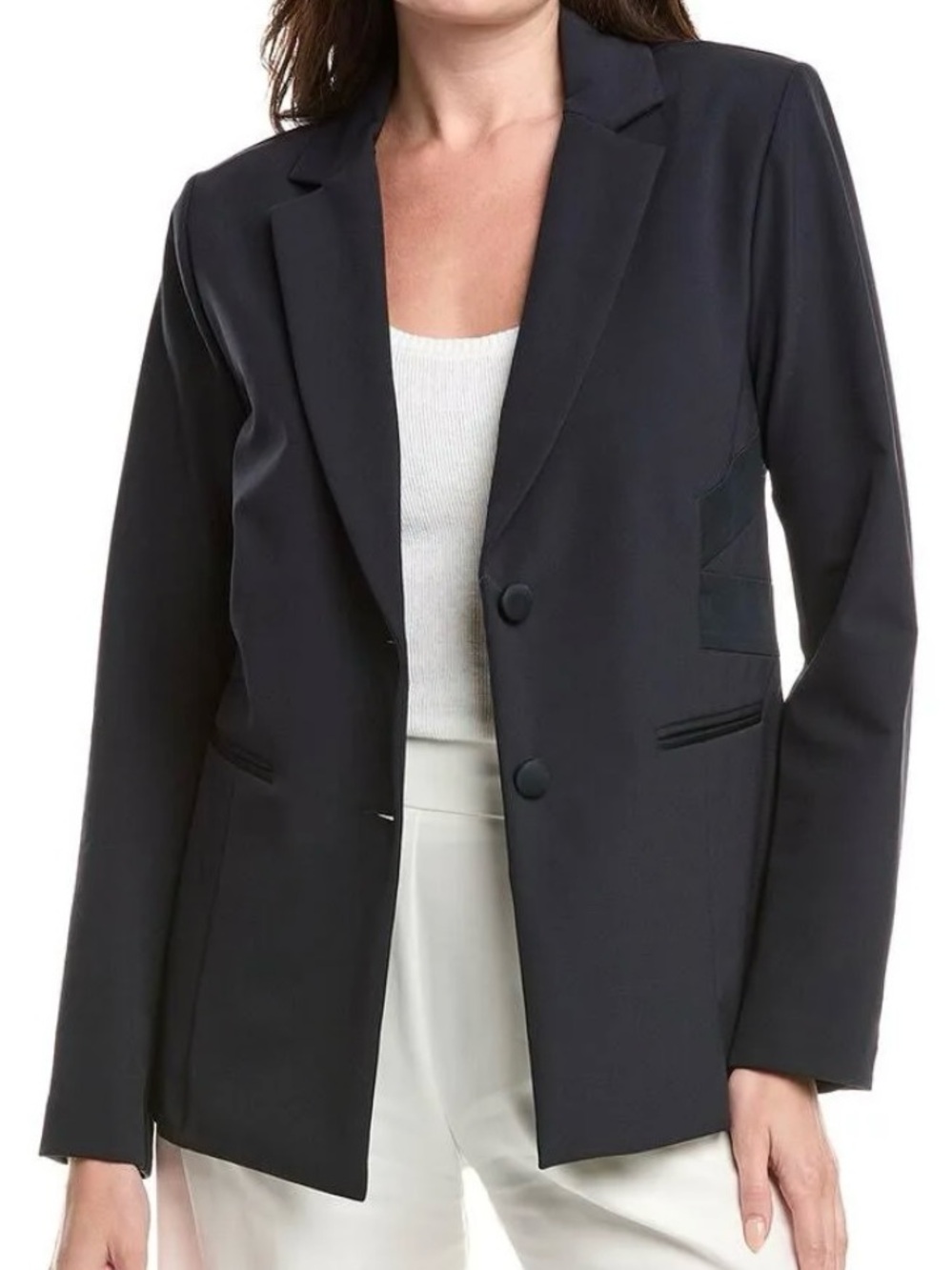 CABI Navy Blue Keynote Blazer Size 12